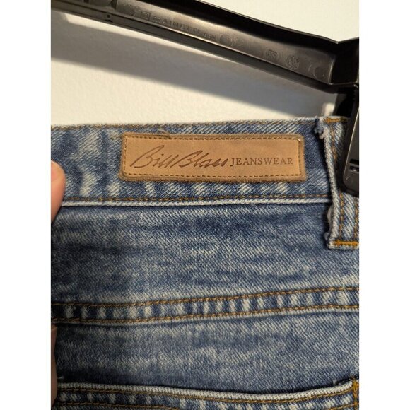 Vintage 90s Jeans Bill Blass High Rise Womens 12 High Waisted Tapered Cotton - Picture 4 of 6